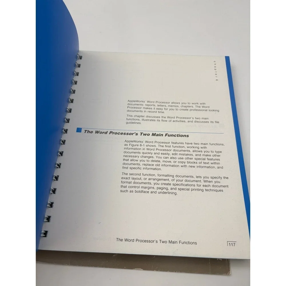 The Apple II AppleWorks‎ Reference Manual Vintage 1983 Apple